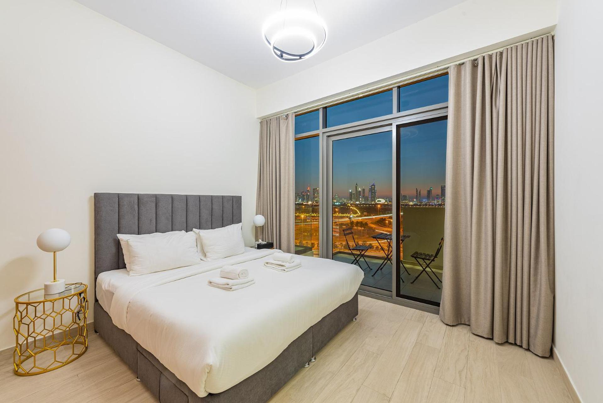 Appartement Cozy & Convenient 1Br Haven In Al Jaddaf à Dubaï Extérieur photo