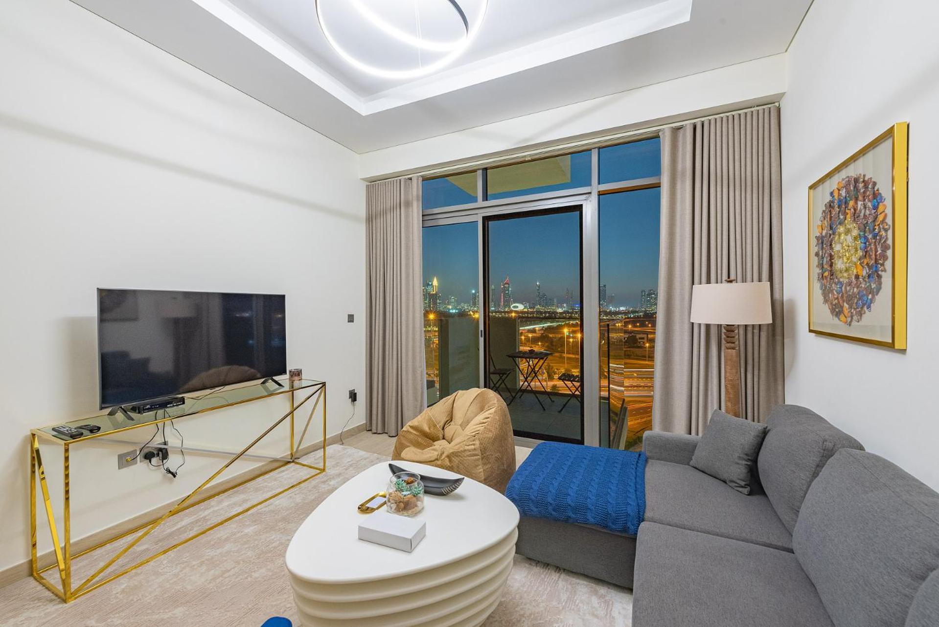 Appartement Cozy & Convenient 1Br Haven In Al Jaddaf à Dubaï Extérieur photo