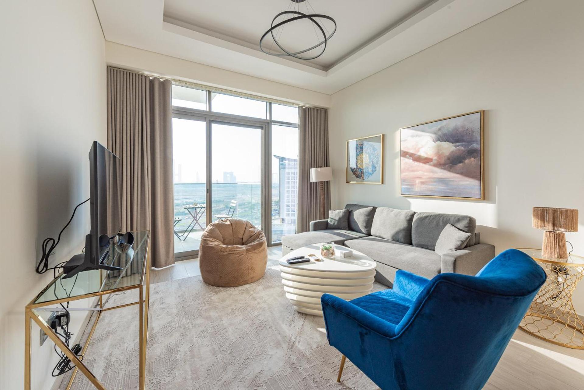 Appartement Cozy & Convenient 1Br Haven In Al Jaddaf à Dubaï Extérieur photo